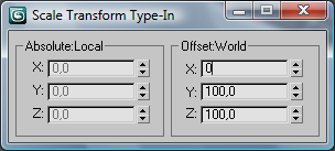  Select and Non-uniform Scale